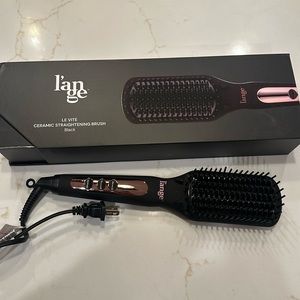 L’ange ceramic, straightening brush black.
